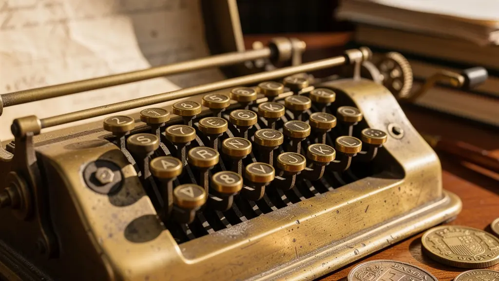 Calculadora antigua con documentos de retención de fondos para hipoteca