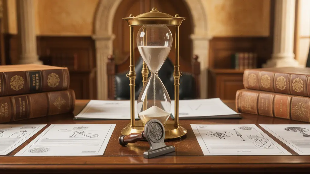 Proceso temporal de cancelación hipotecaria con documentos y calendario